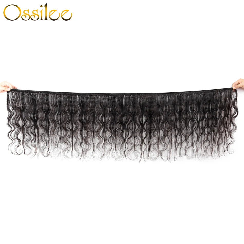 Ossilee Body Wave Bundles Malaysian Hair Bundles Human Hair Bundles 1/3/4pcs/lot Human Hair Weave Bundles NonRemy Hair Extention