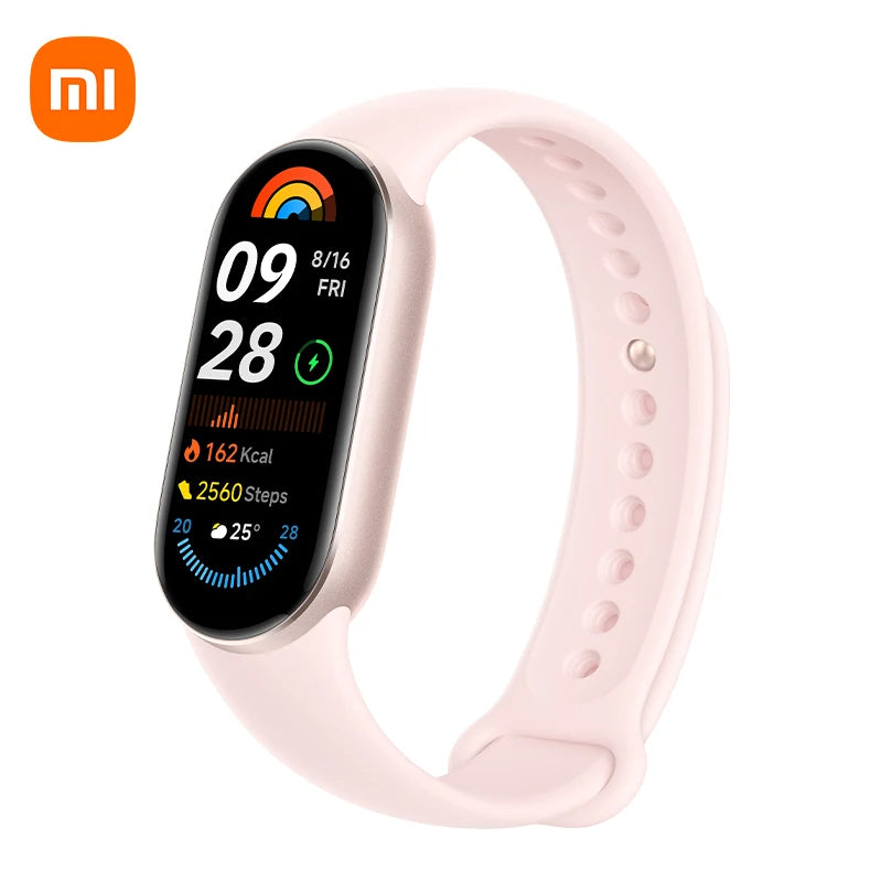 Global Version Xiaomi Smart Band 9 Bracelets 1.62''AMOLED Display BloodOxygen Heart Rate Monitoring 150+ Sport Modes Smart band