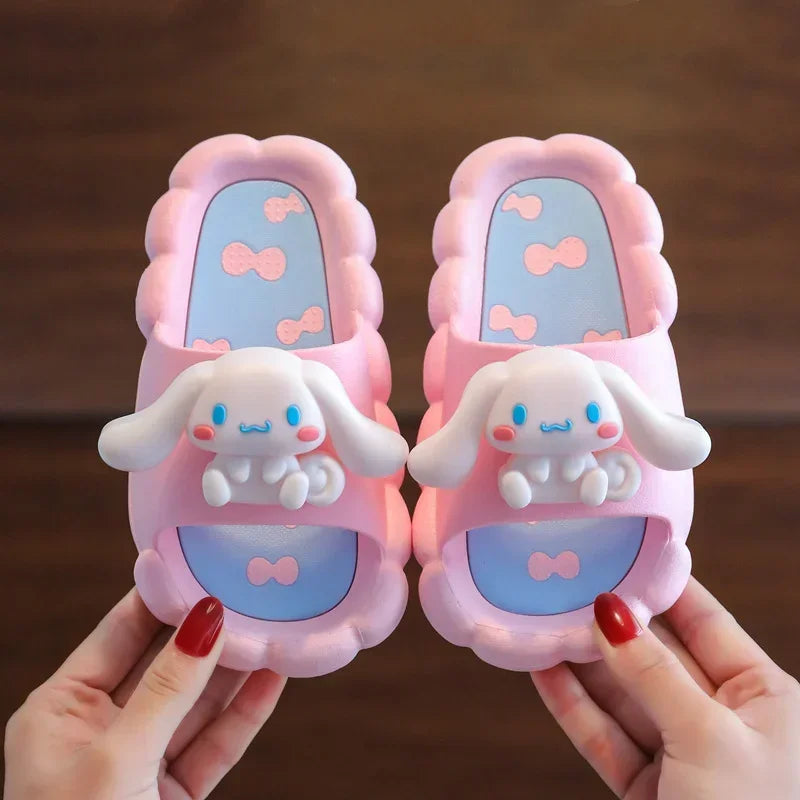 Sanrio children's slippers Hello Kitty Slippers Padded Slippers Home Slippers for Children Boys and girls anti-slip cute slipper