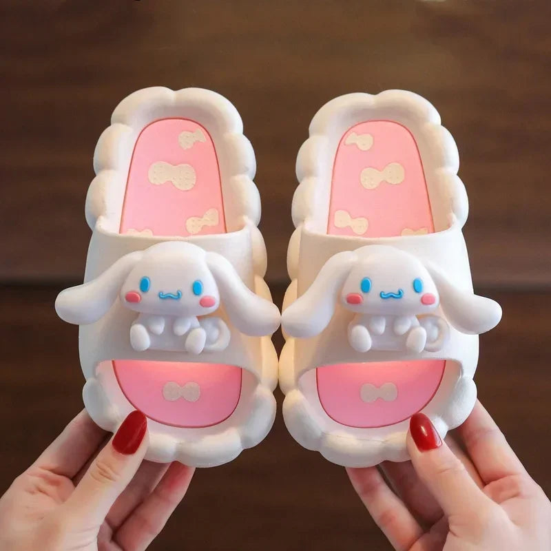 Sanrio children's slippers Hello Kitty Slippers Padded Slippers Home Slippers for Children Boys and girls anti-slip cute slipper