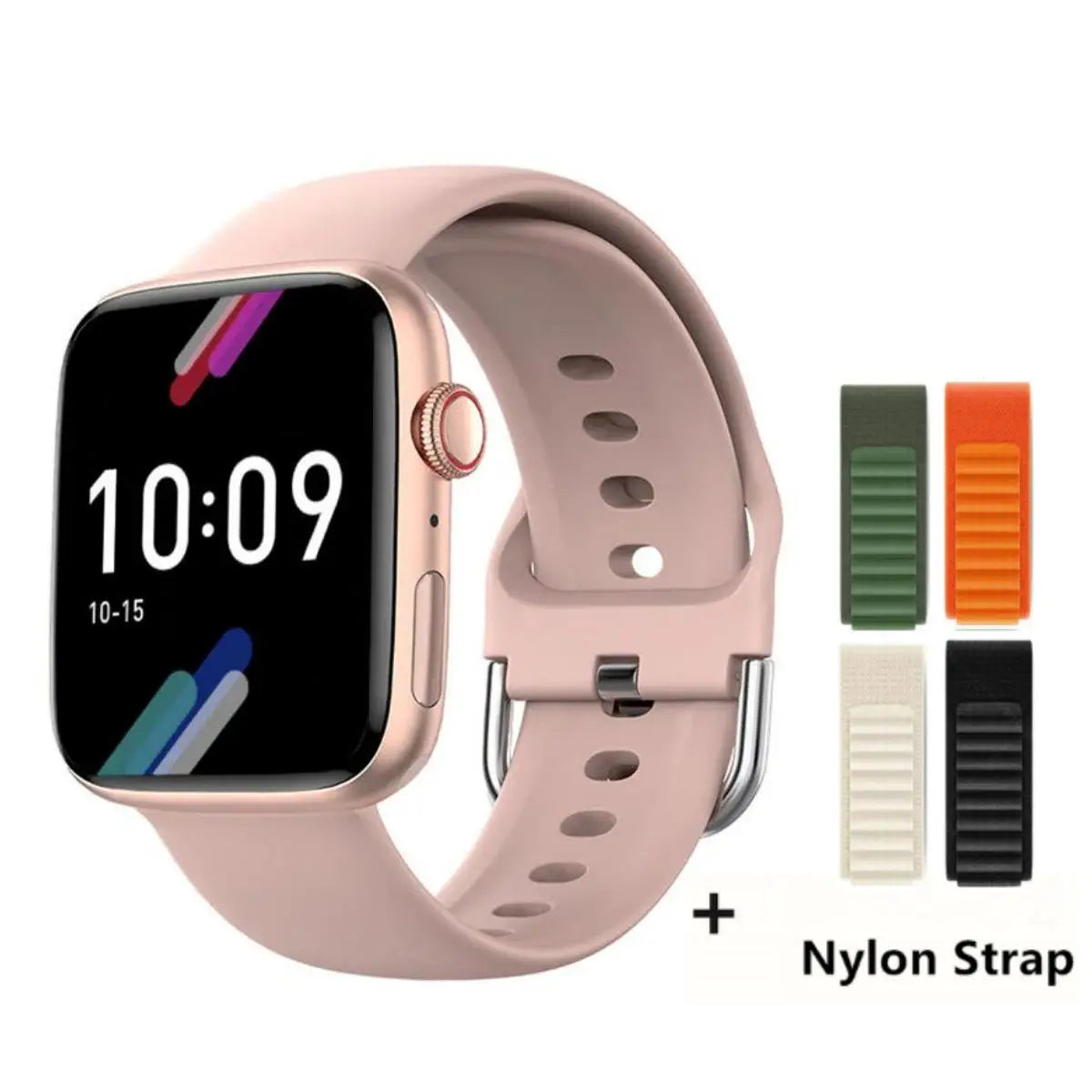 2024 NEW Smart Watch Wireless Charging Smartwatch Bluetooth Calls Men Women Watches Fitness Bracelet Custom Watch Face