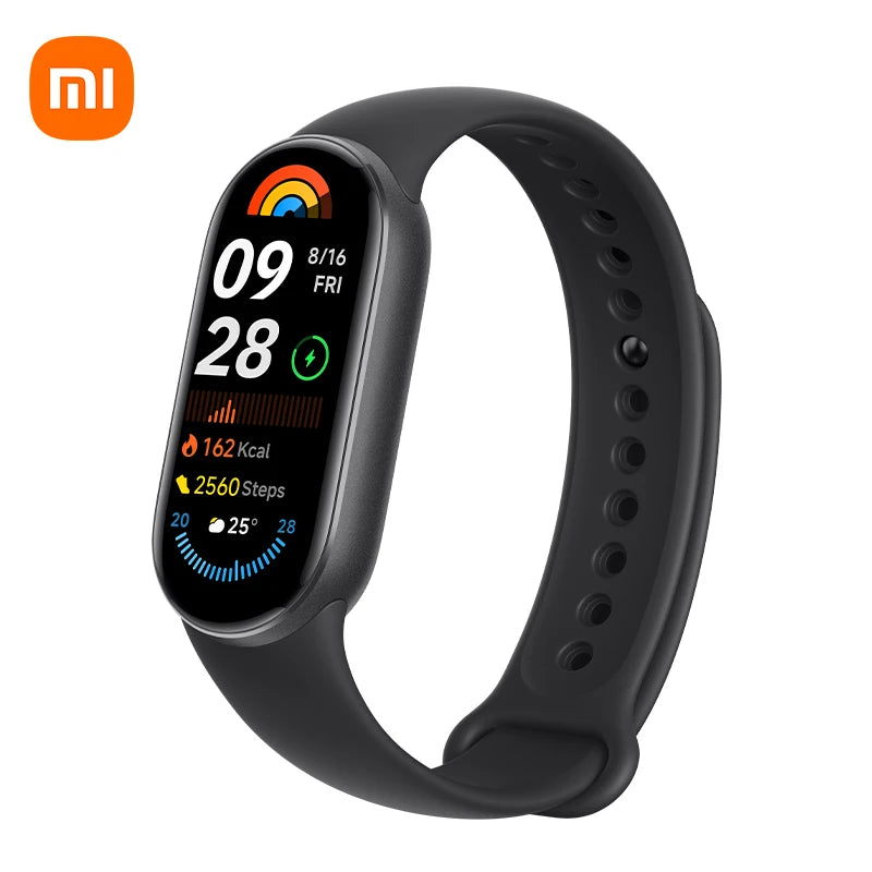 Global Version Xiaomi Smart Band 9 Bracelets 1.62''AMOLED Display BloodOxygen Heart Rate Monitoring 150+ Sport Modes Smart band