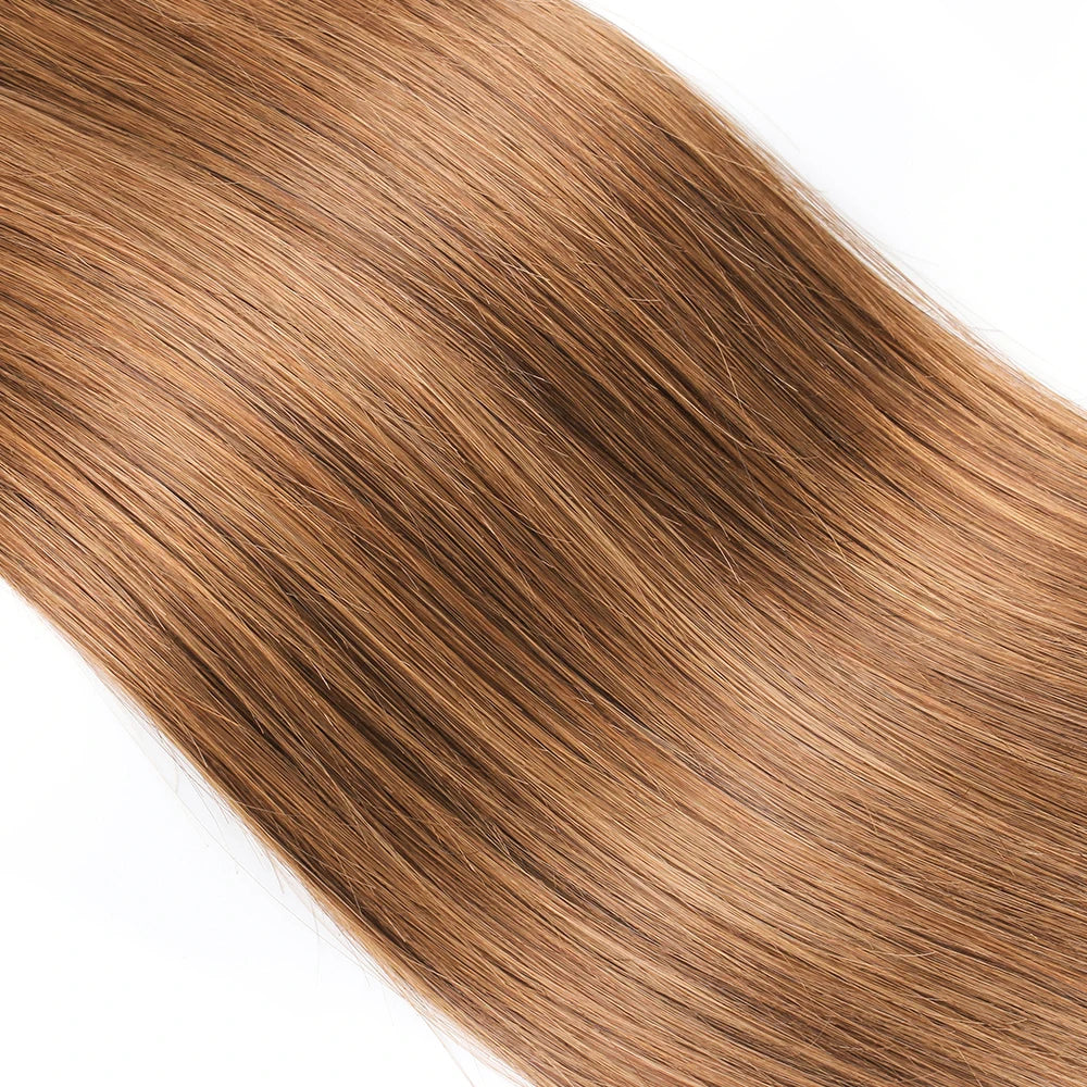 Straight Human Hair Bundle 95g/PC Indian Remy Hair Extention For Women Natural Black Brown Ombre Blonde Color Free Shipping